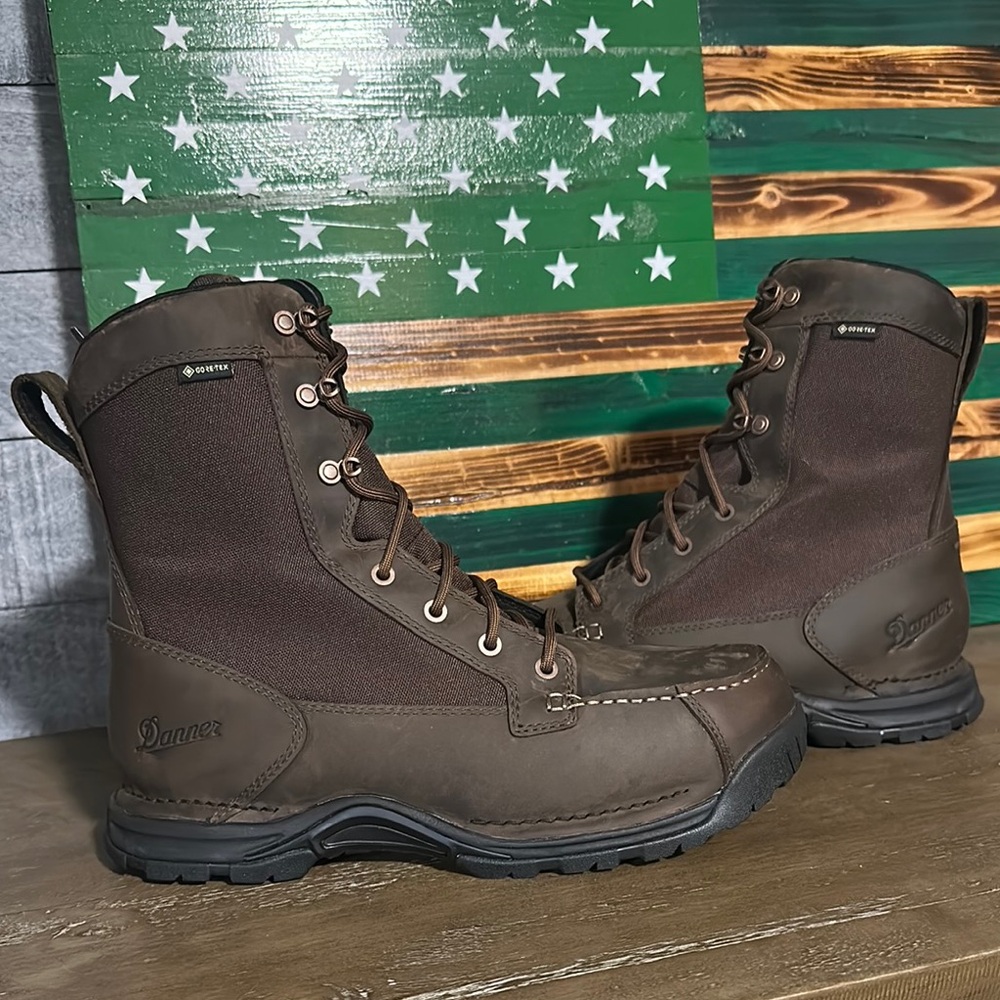 Danner Men's Sharptail Terra Force Platform Brown Outdoor Boots